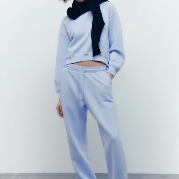 Zara Pants & Jumpsuits Zara Plush Jogging Pants Size Large Poshmark